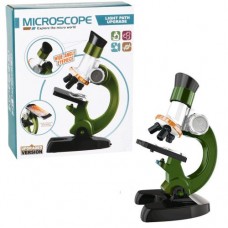 Мікроскоп зі світлом зелений