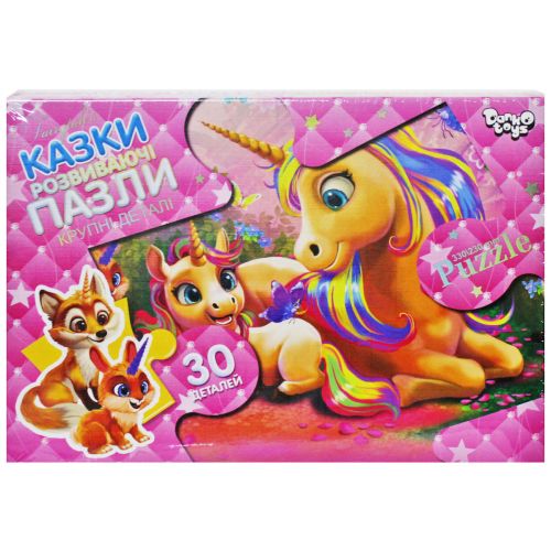 Пазлы "Единороги" (30 элементов) (Danko toys)