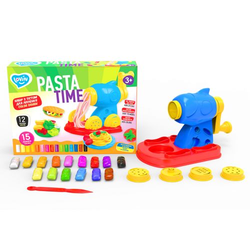 Набір тіста для ліплення Pasta Time (15 кольорів) (Lovin)
