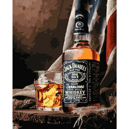 Картина по номерам "Jack Daniels" ★★★★★ (Strateg)