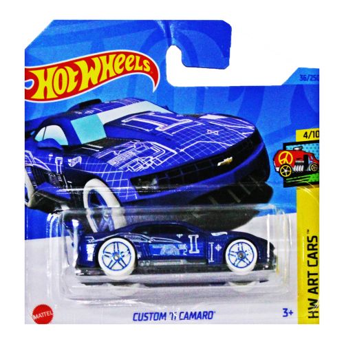 Машинка Hot Wheels Chevrolet Camaro синяя (Hot Wheels)