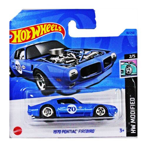 Машинка Hot Wheels Pontiac Firebird синяя (Hot Wheels)