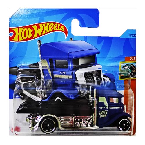 Машинка Hot Wheels Fast-bed Hauler черно-синяя (Hot Wheels)