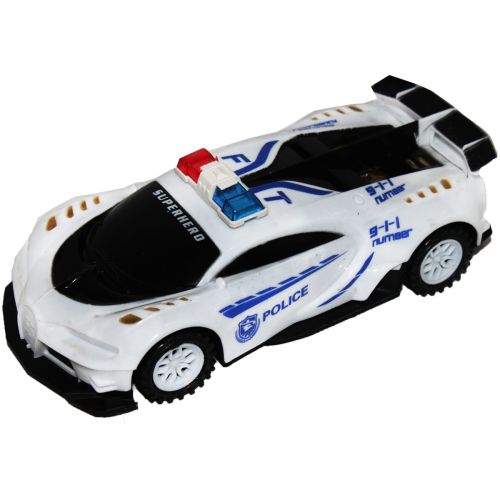 Машинка "Police", белая (MiC)