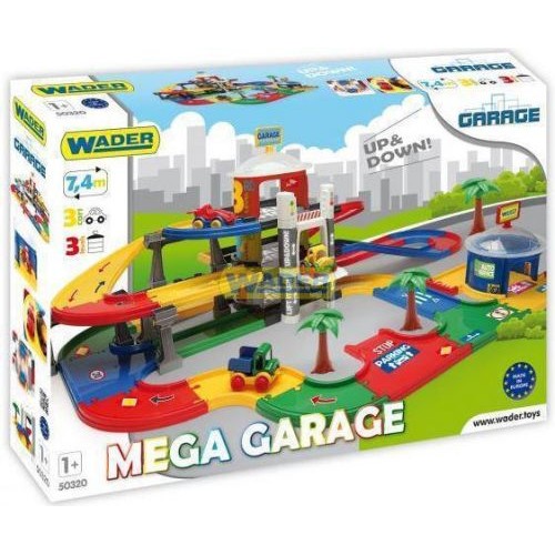 Мега гараж для іграшкових машин