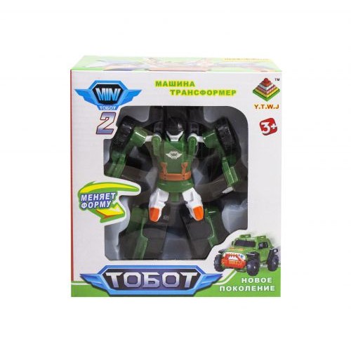 Трансформер "Tobot K", мини (зеленый) (Y.T.W.J)