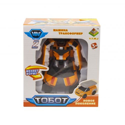 Трансформер "Tobot V", мини (оранжевый) (Y.T.W.J)