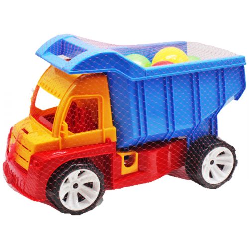Алексбамс грузовик шар малый ( жовтий+синий) (Бамсик)