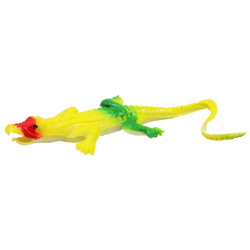 Игрушка-антистресс "Крокодил", желтый (MiC)