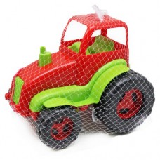 Трактор пластиковый (красный+зеленый)