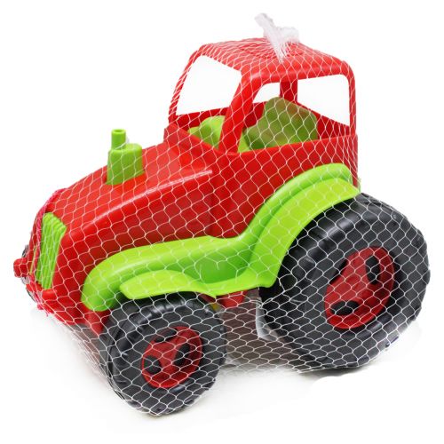 Трактор пластиковый (красный+зеленый) (Максимус)