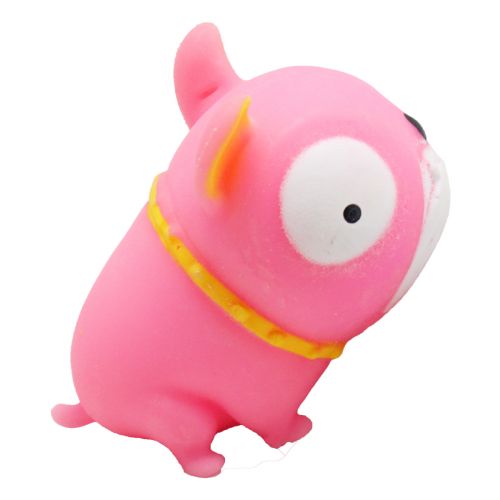 Іграшка-антистрес "Бульдог", рожевий (MiC)