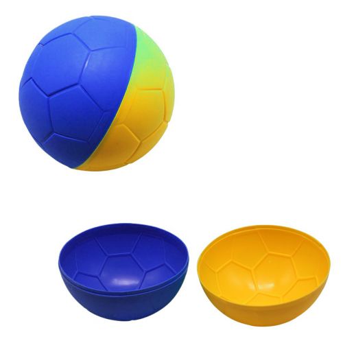 Формочка для піску "М'ячик", жовто-блакитна (TIGRES)