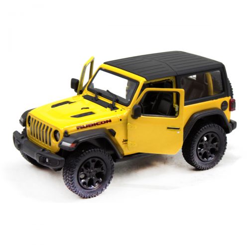 Машинка KINSMART "Jeep Wrangler" (желтый) (Kinsmart)