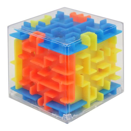 3D головоломка Кубик Лабиринт 4х4 см
