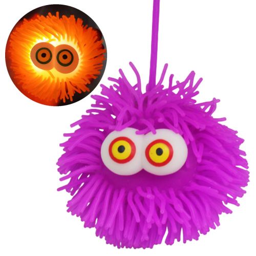 Іграшка-світяшка "Їжачок з вічками", фіолетовий (MiC)