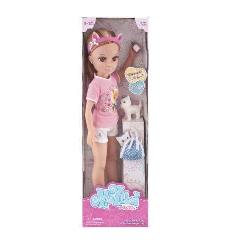 Кукла с питомцем Maylla (розовая) (MiC)