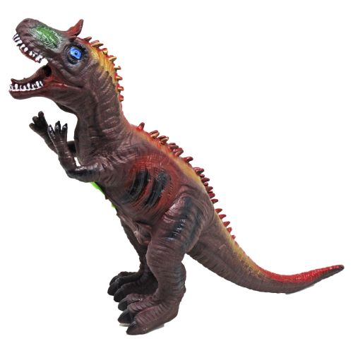 Динозавр резиновый со звуком, 35 см (вид 4) (MiC)