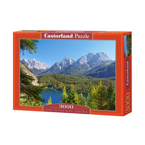 Пазли "Озеро в Альпах, Австрія" (3000 елементів) (Castorland)