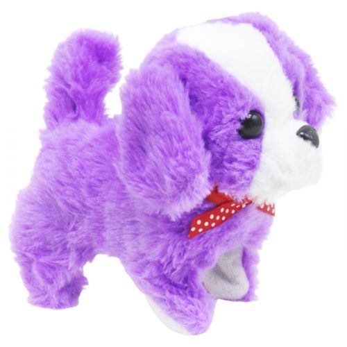 Интерактивная собачка "Пончик", фиолетовый