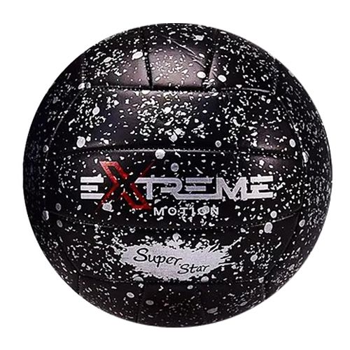 Мяч волейбольный "Extreme Motion", черный (MiC)