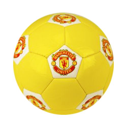 Мяч футбольный №3 "Манчестер Юнайтед", желтый (MiC)