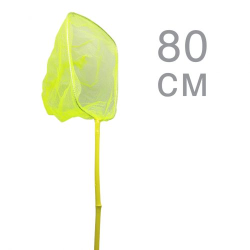 Сачок бамбуковий прямокутний, жовтий (80 см) (MiC)