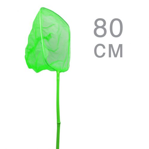 Сачок бамбуковый прямоугольный, зеленый (80 см) (MiC)