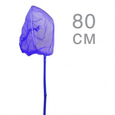 Сачок бамбуковий прямокутний, синій (80 см)
