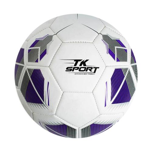 Мяч футбольный детский №5, фиолетовый (PU) (MiC)