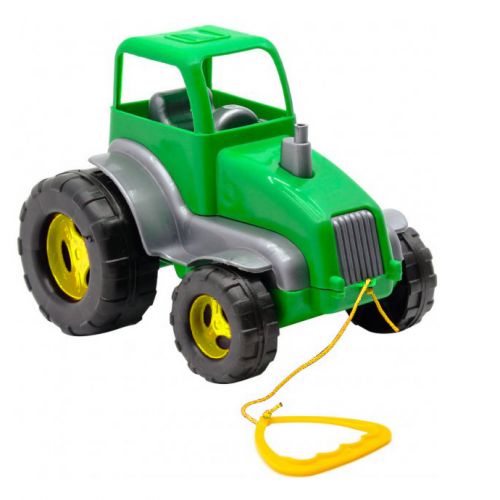 Трактор пластиковый (зеленый+серый) (Максимус)