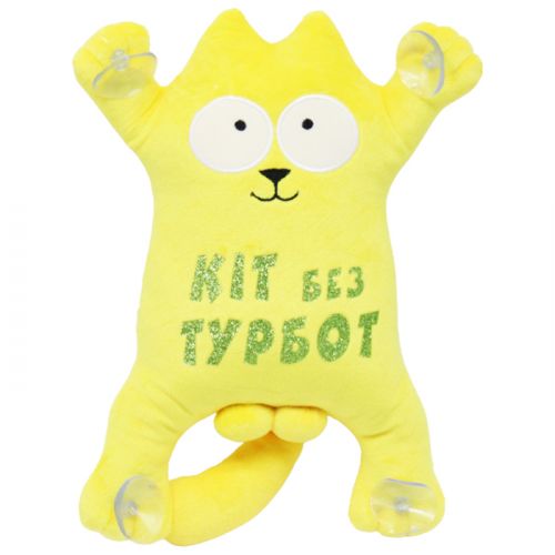 Мягкая игрушка Кот Саймон на присосках кіт без турбот (MiC)