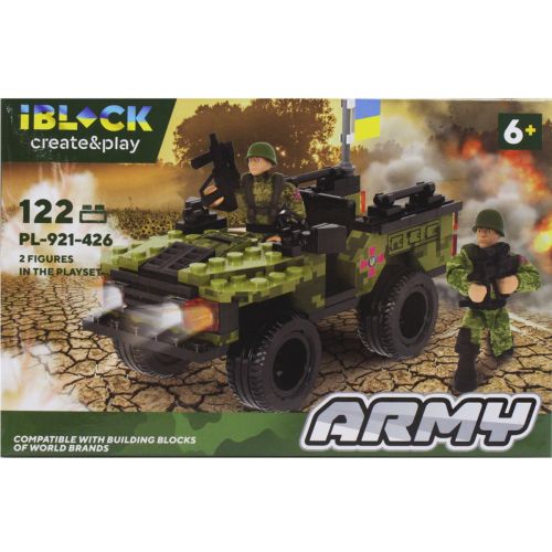 Конструктор "Army: Джип" - 122 деталі