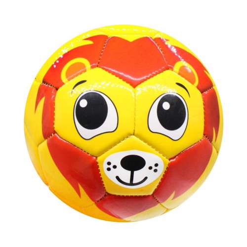 М`ячик футбольний №2 "Лев" (жовтий) (MiC)