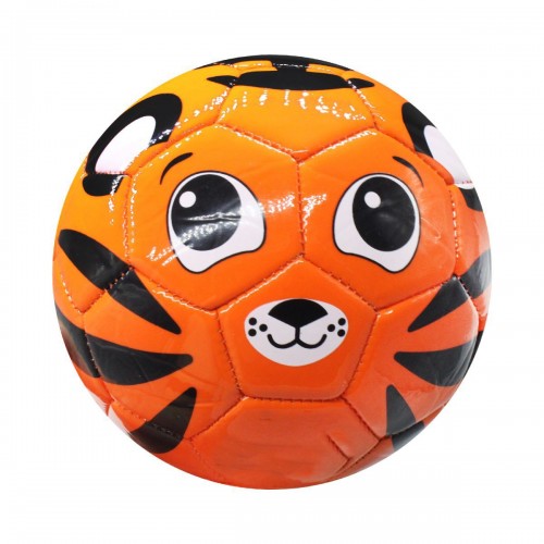 М`ячик футбольний №2 "Тигр" (помаранчевий) (MiC)