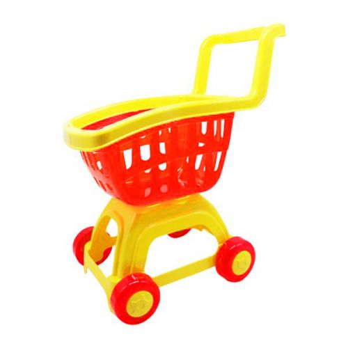 Дитячий візок, червоно-жовта (Bamsic)