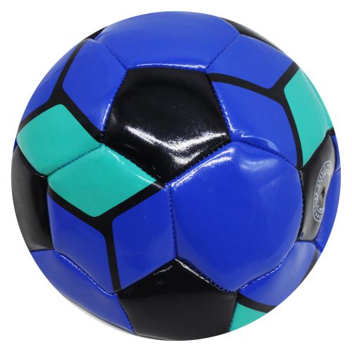 Мяч футбольный детский №5, синий (PVC) (MiC)