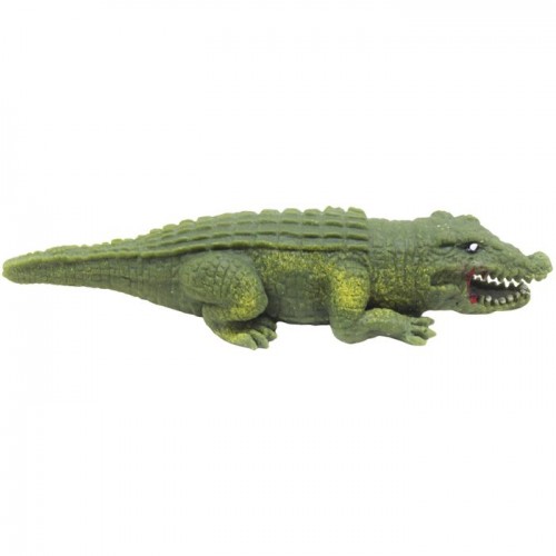 Антистресс игрушка-тянучка "Крокодил", зеленый (MiC)