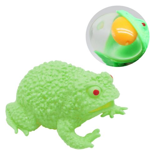 Игрушка-антистресс "Жабка с яйцом", зеленый (MiC)