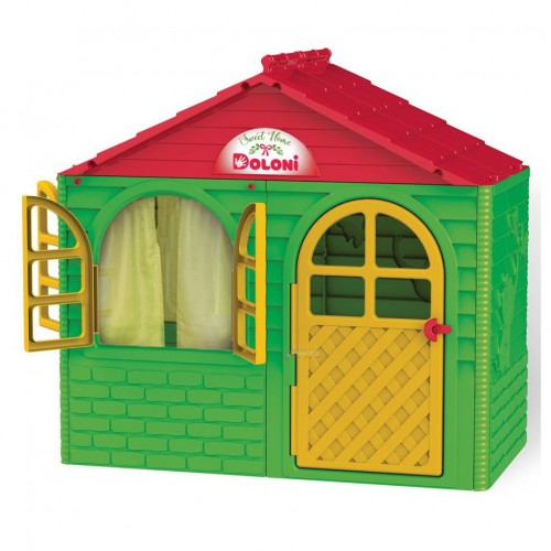 Детский домик "Дом со шторками" (Doloni)