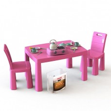 Ігровий набір DOLONI Кухня дитяча (34 предмети, стіл та 2 стільці)