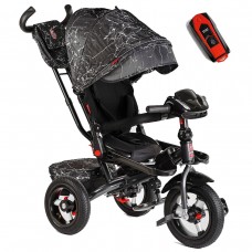 Велосипед 6088 F 611-33 Best Trike (1) ПОВОРОТНЕ СИДІННЯ, СКЛАДЕНЕ КЕРМО, ФАРА МУЗИЧНА З USB, НАДУВНІ КОЛЕСА, ПУЛЬТ ВВІМКНЕННЯ СВІТЛА І ЗВУКУ