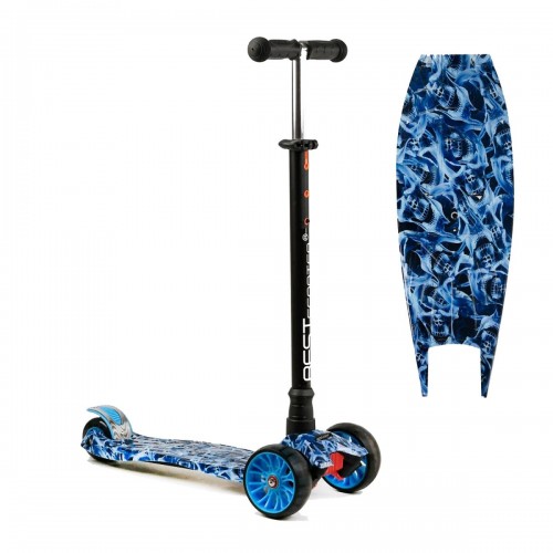Самокат триколісний "Best Scooter", блакитний (MiC)
