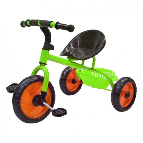 Велосипед дитячий триколісний, зелений (транспортувальна упаковка) (MiC)
