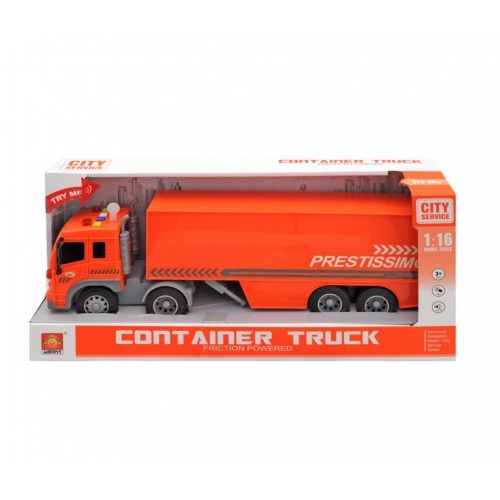 Инерционный грузовик (оранжевый)
