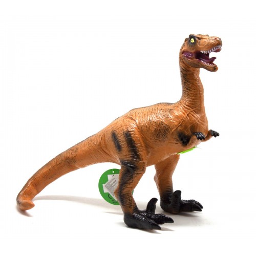 Динозавр резиновый "Велоцираптор" со звуком