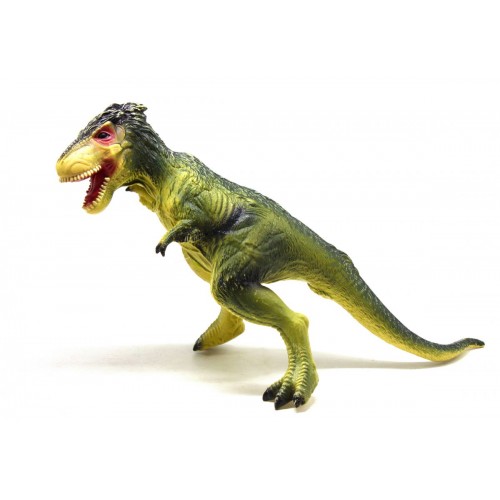 Динозавр гумовий "Ютіран" - великий, зі звуком (зелений)
