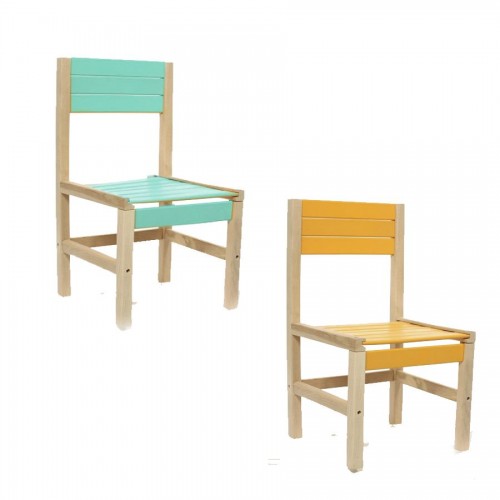 Деревянный стул со спинкой (MiC)