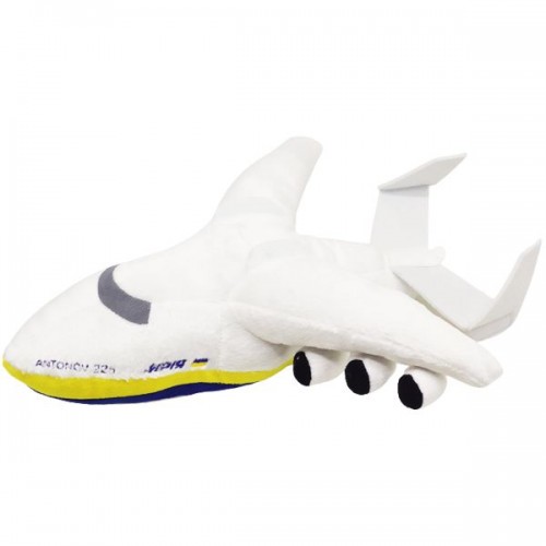 Игрушечный самолет "Мрія" - удивительное мягкое напоминание реального супертяжелого транспортного летательного аппарата