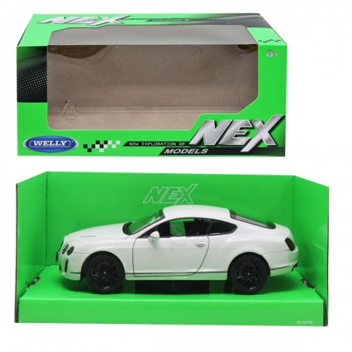 Машина метал Bentley Continental Supersports 1:24 біла (Країна іграшок)